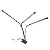 3 Köpfe Clip Pflanzenlicht Vollspektrum Rot Weiß Warmes Licht 10 Stufen Dimmbar USB LED Pflanzenwachstum