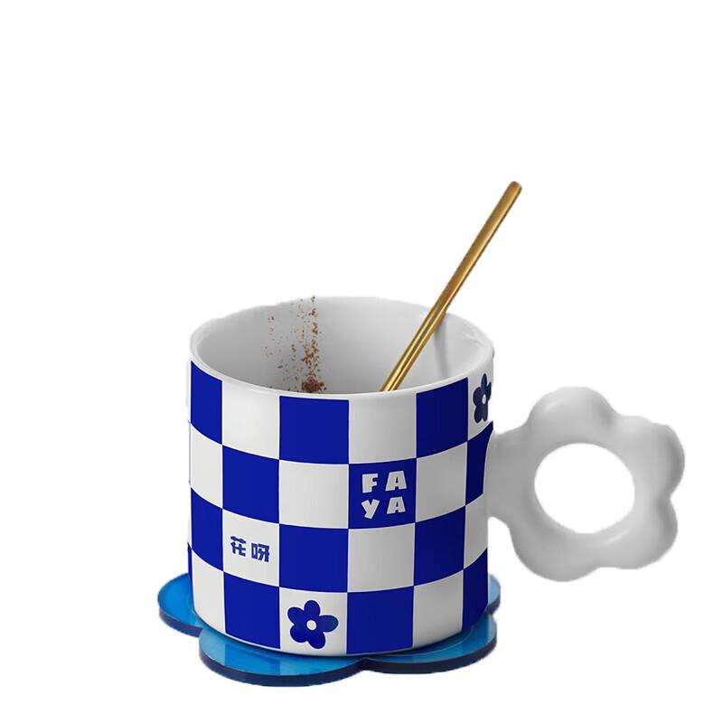 

Gonghe Jingpin Lucky Flower Ceramic Mug