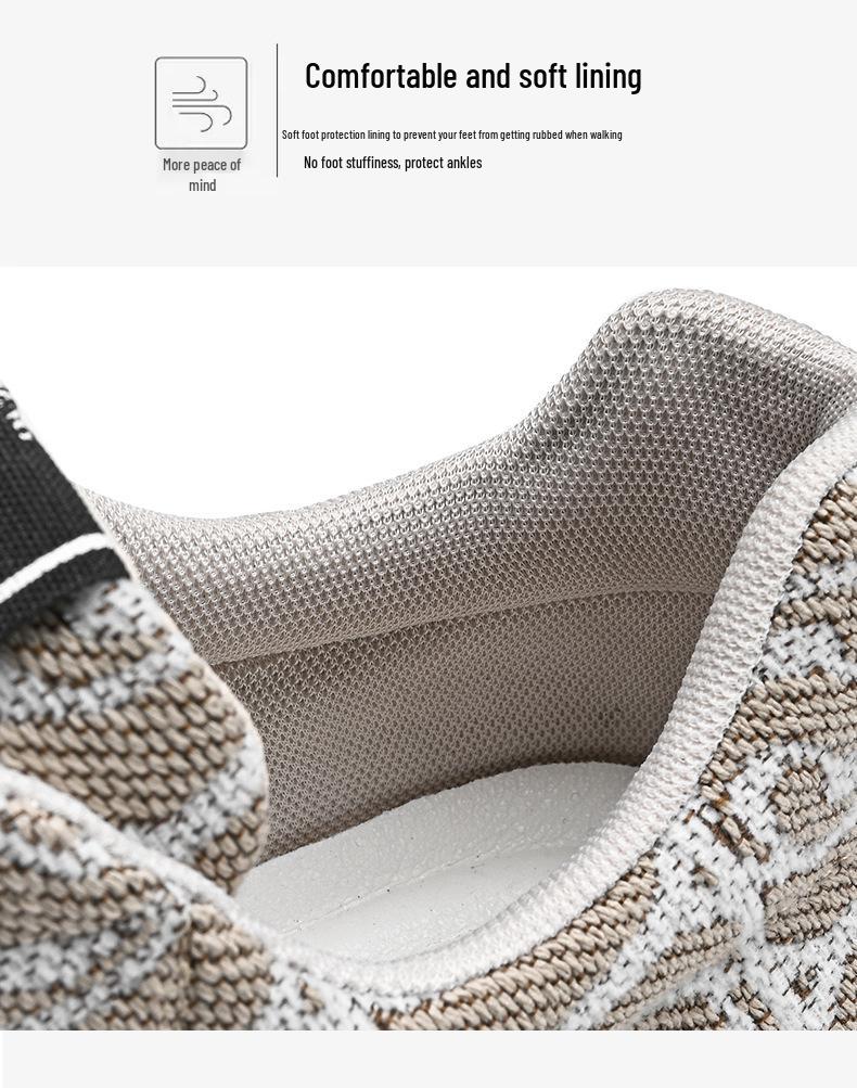 Men's Colorblock Breathable Canvas Low-Top Sneakers - Summer 2025 Collection