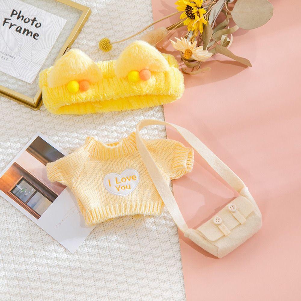 Doll Cloth Accessories Yellow Duck Clothes Dress Up Ducks Doll Clothes  Children's Gift