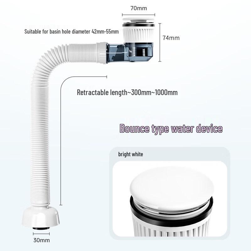 

TLXT 90-Degree Pop-Up Bathtub Drain Kit