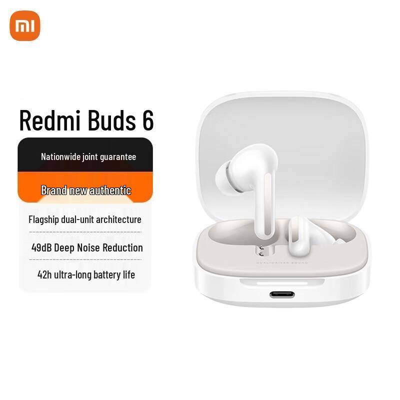 Xiaomi Redmi Buds 6 True Wireless Bluetooth Earbuds