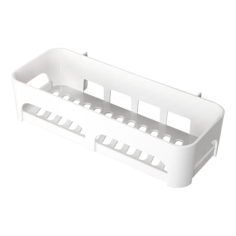 miflame Drill-Free Wall-Mounted Bathroom Storage Shelf (2-Pack)