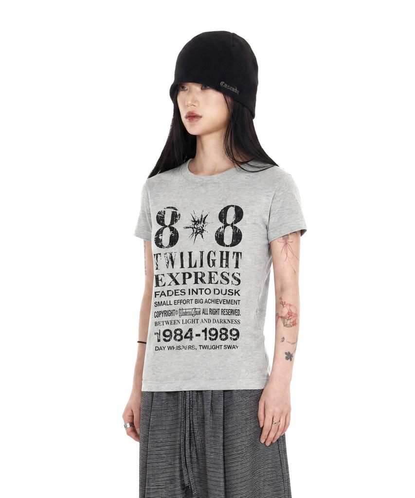 IDWS [W]Novichi T-Shirt Gray