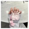 Pink Semi-transparent Cloud Cat for Airpodspro1 Apple Bluetooth Headset Cover AirPods 1 /1 Female 1 Shell