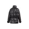 adidas Lockere Winddichte Warme Sport-Baumwolljacke mit Stehkragen für Damen Jacken Schwarz FT2549