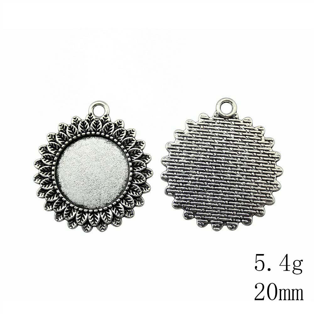 Bijuterii și Accesorii de Ziua Mamei Potrivite pentru Cabochon de Sticlă Rotund 20mm Bază Setare Tavă Bezel Piese Accesorii Bijuterii Accesorii pentru Bărbați