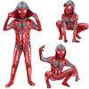Full Body Stretch Jumpsuit with Hood and Integrated Gloves for Stage Performance and Costume Events Suitable for Halloween and Themed Parties