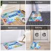 Game Bingo Doormat Mat Anti-Slip Kitchen Bathroom Toilet Rug Carpet 40*60cm