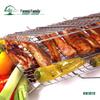 Detachable Stainless Steel BBQ Grill Net & Clamp