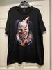 Celebrate Halloween Scary Clown Short Sleeve T Shirt Men’s 2XL Black B102