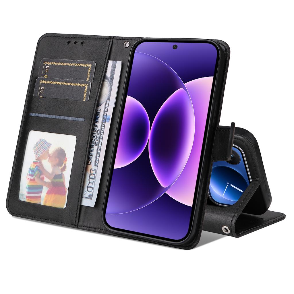 For Xiaomi 17 Pro Case Wallet PU Leather Folio Flip Phone Cover