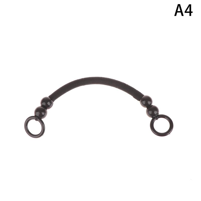 1Pc 10 Colors Wood Beads Purse Handles For Bag Making Purse Straps Wood Beaded Bag Handles Replacement Handbag Handles