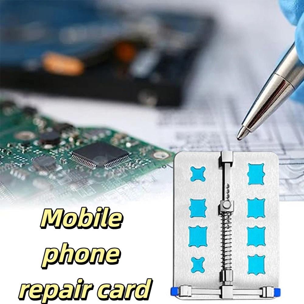 Thickening Design Repair Fixture Stainless Steel Base Mobile Phone Fixture  Soldering Repair