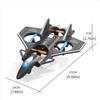 Rechargeable Glider Flying Helicopter Toy Gravity Sensing RC Hobby Jet Plane  Kids Gifts