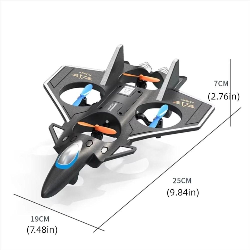 Rechargeable Glider Flying Helicopter Toy Gravity Sensing RC Hobby Jet Plane  Kids Gifts