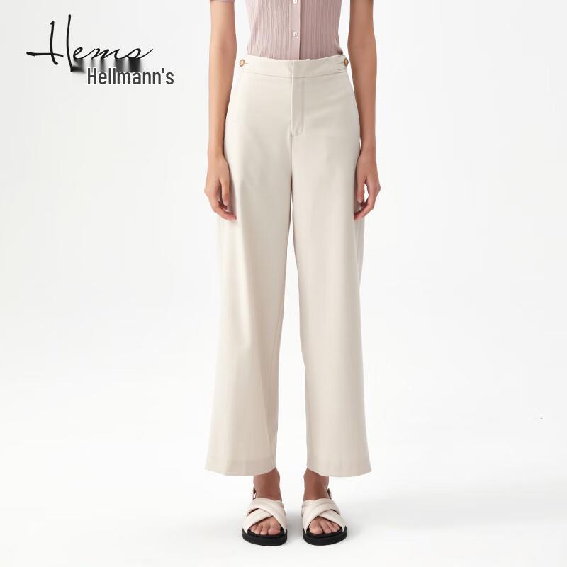 

Hermans Women s High-Waist Wide-Leg Casual Pants L