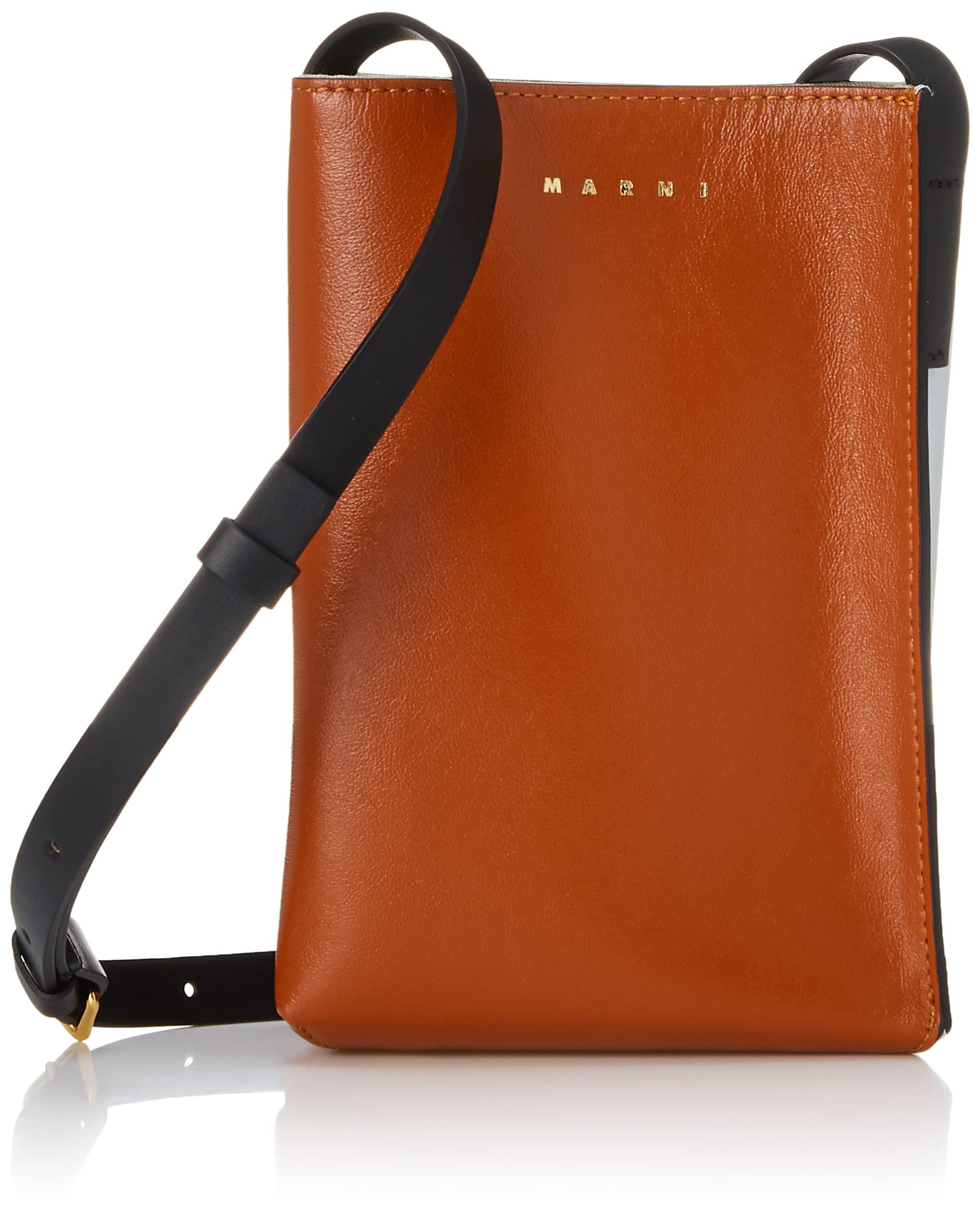 

Shoulder bag SBMP0084U0P2644 MUSEO MUSEO [Marni] NORTH-SOUTH NORTH-SOUTH Women s RUST/CLOUD/BLACK [Item]