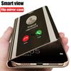 Honor X9D 5G Case Clear View Mirror Flip Stand Phone Case For Huawei Honor X 9 D X70 Shockproof Back Cover Foreign version shell