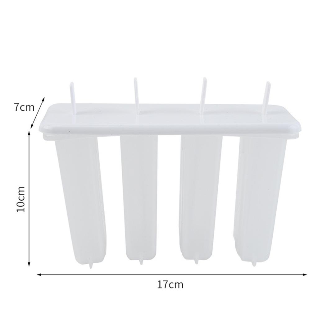 Buy Handmade DIY Silicone Ice Cream Mold Making Ice Box Popsicle Mold