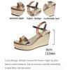 Women's Plus Size Gold High Heel Sandals, Sexy Platform Stage Shoes, Ankle Strap Open Toe Heeled Sandals for Women