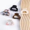 Bamboo-Style Sweet & Cool PVC Hair Clip, 5cm Shark Grip Accessory