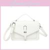 Elegant Pu Square Shoulder Bag With Inner Phone Pocket For Casual Daily Use