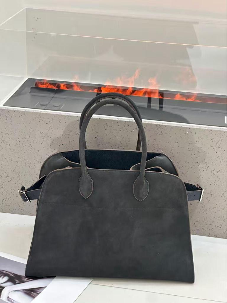 2025 Retro dámská taška Tote z pravé kůže: Velká crossbody kabelka pro podzim/zimu
