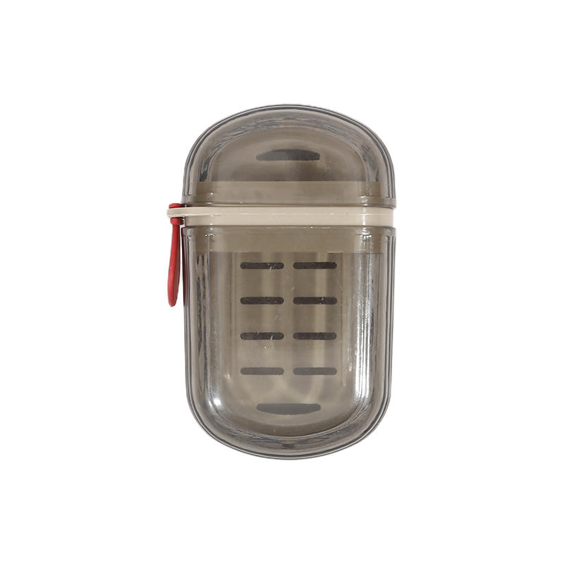 Leakproof Travel Soap Container Drainage Case with Lid Portable Bar Soap Holder for Bathroom Vacation