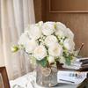 Fake Silk Peony Vases for Garden Home Room Table Decor Scrapbooking Garland Wedding Bouquet Party Accessories Artificial Flowers