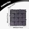 Drainage Floor Tile for Car Washing High Strength Easy to Install 40cmx40cmx3cm Garage Flooring