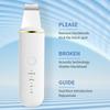 1Pc Facial Skin Scrubber USB Electric Ultrasonic Face Skin Spatula with 250mAh Battery and 4 Modes Portable Pore Deep Scrubber