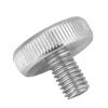 10pcs M8 Zinc Plated Carbon Steel Flat Knurled Head   Thumb Screws (M8*10)
