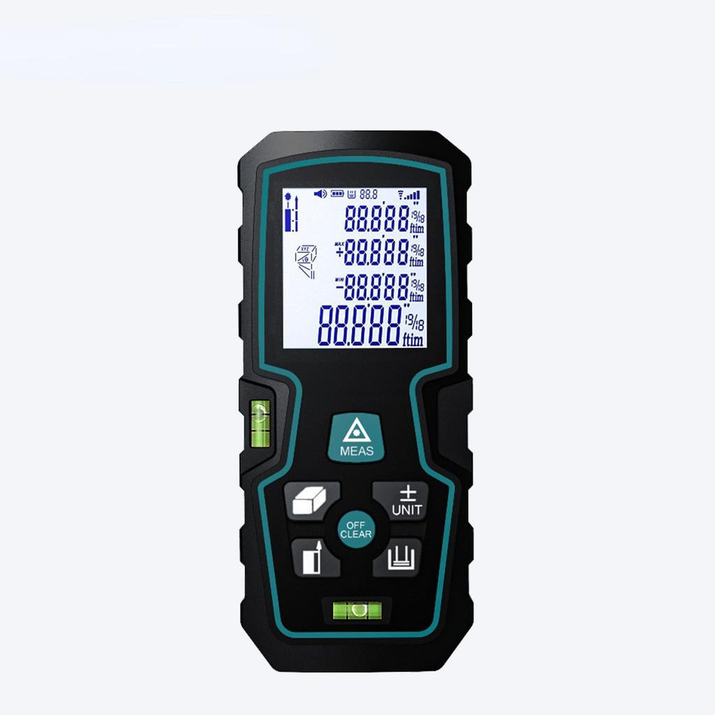 115 * 50 * 27mm Dual Level Bubble Infrared Measuring Instrument Decoration Engineering Laser Electronic Ruler Portable Handheld Laser Rangefinder