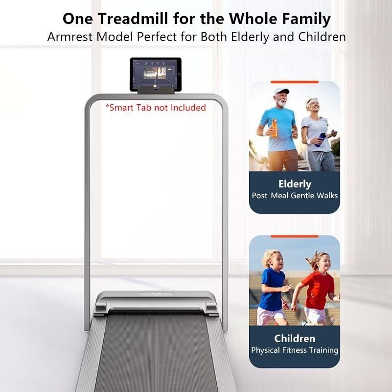 121*53*95CM Household Gym Indoor Simple Fitness Equipment Mini Running Walking Pad Foldable Electric Treadmill