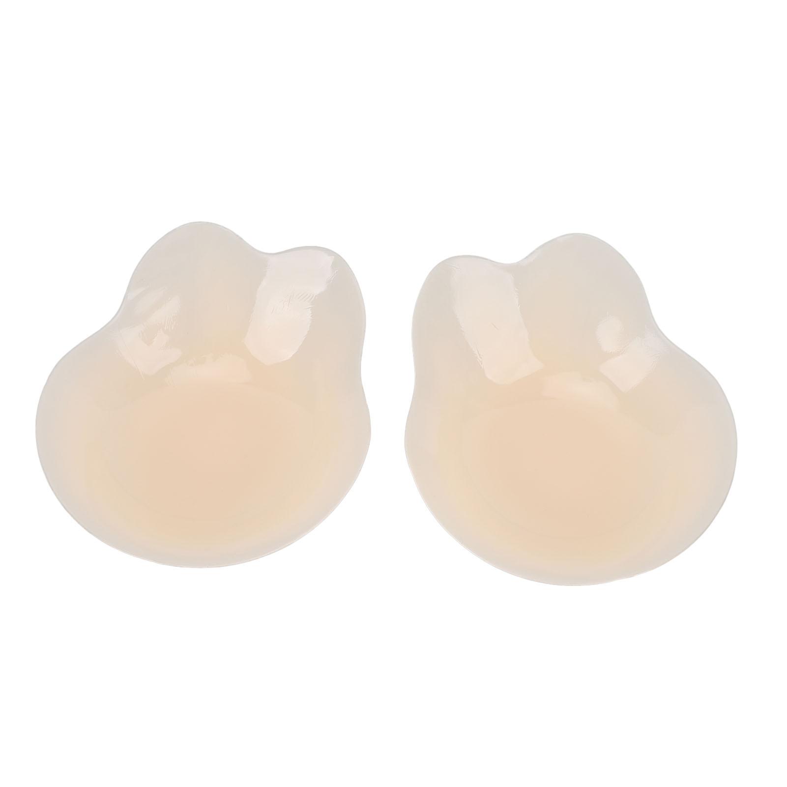 

2 пары силиконовых накладок на соски, дизайн кошачьих ушек, многоразовые, водонепроницаемые, моющиеся, накладки на соски для свадьбы