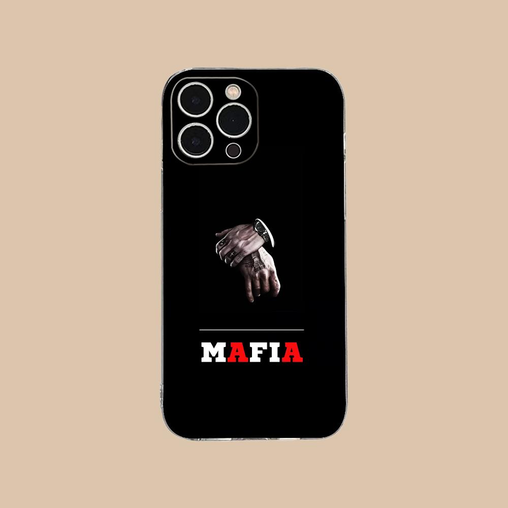 

Italian Mafia Phone Case for iPhone 17 16 15 14 13 12 11 X XR XS Air Pro Max Plus Mini Soft TPU Clear Cover iPhone XS Max