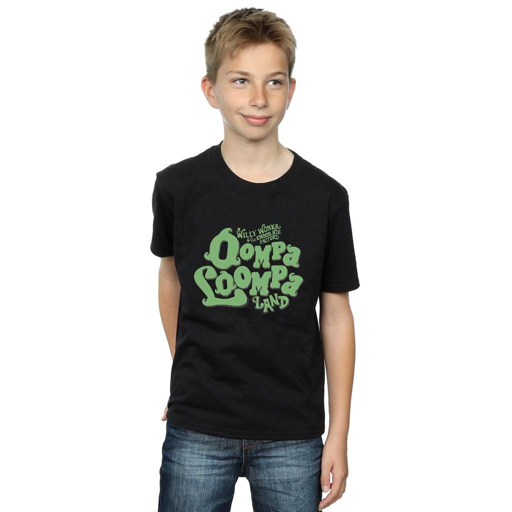 Willy Wonka And The Chocolate Factory Boys Oompa Loompa Land T-Shirt