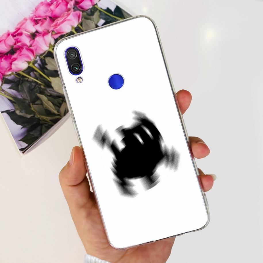 For Xiaomi Redmi Note 7 Case Flower Butterfly Clear Silicone Cover For Redmi Note 7 Pro Note7 Bumper Redmi 7 7A Shockproof Funda