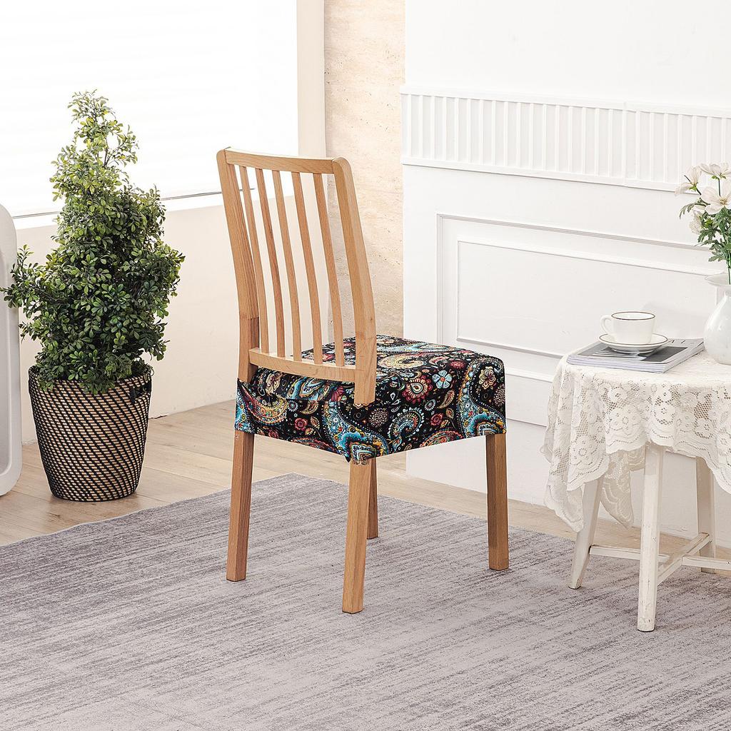 Amazon Chair Cover With Cover Restaurant Stool Protective Cover Elastic Square Seat Cushion Cover Chair Cover