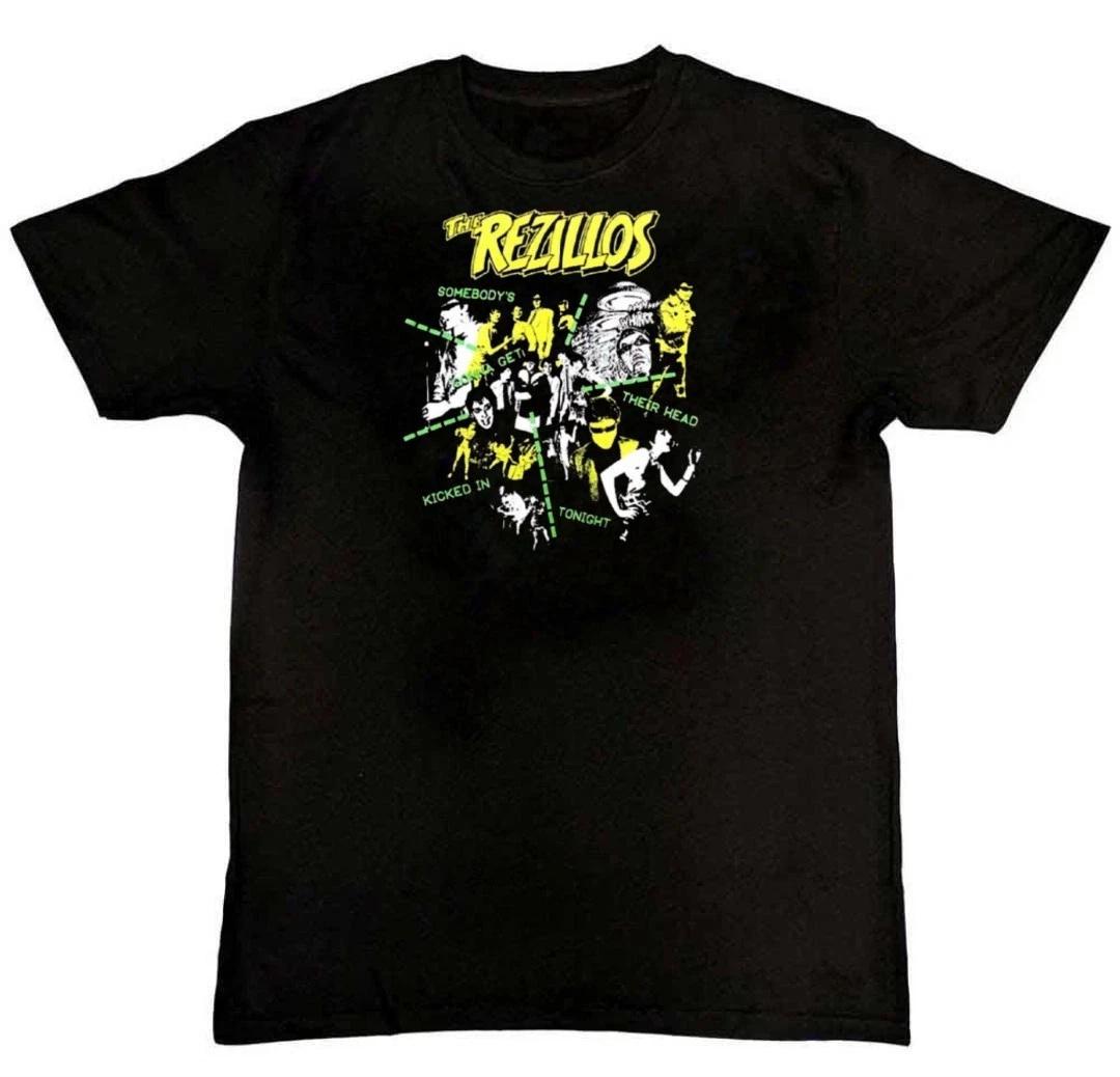 

NEW THE REZILLOS Band Album Graphic Print Unisex 100% Cotton T-shirt Mens Tees Top M