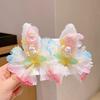 Mid-Autumn Hanfu Fairy Hair Clip - Women's & Children's Ancient Style Floral Tassel, Sweet Accessory for Girls