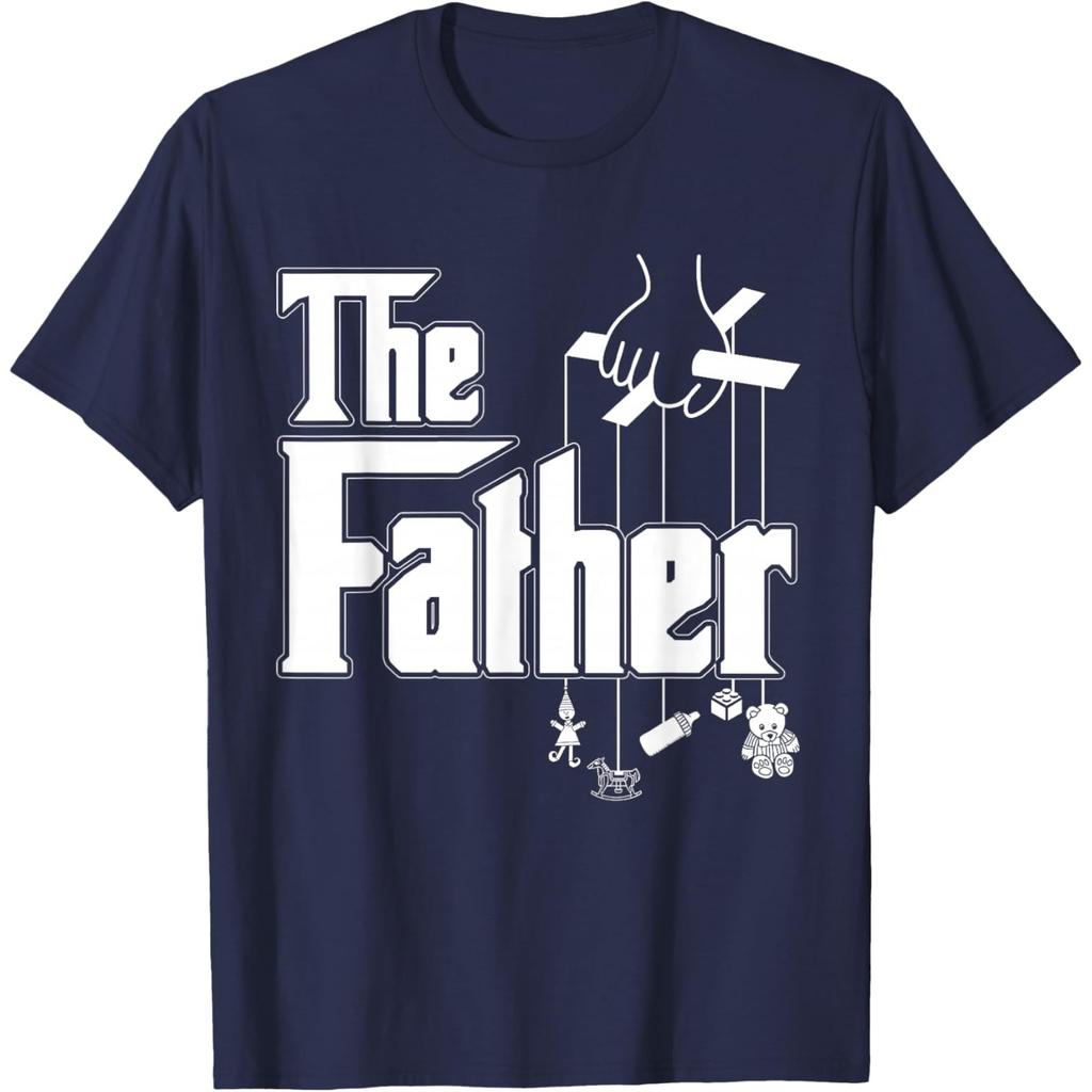 The Father Puppet Design Graphic Tee Unisex's Short Sleeve Casual Cotton T-Shirt
