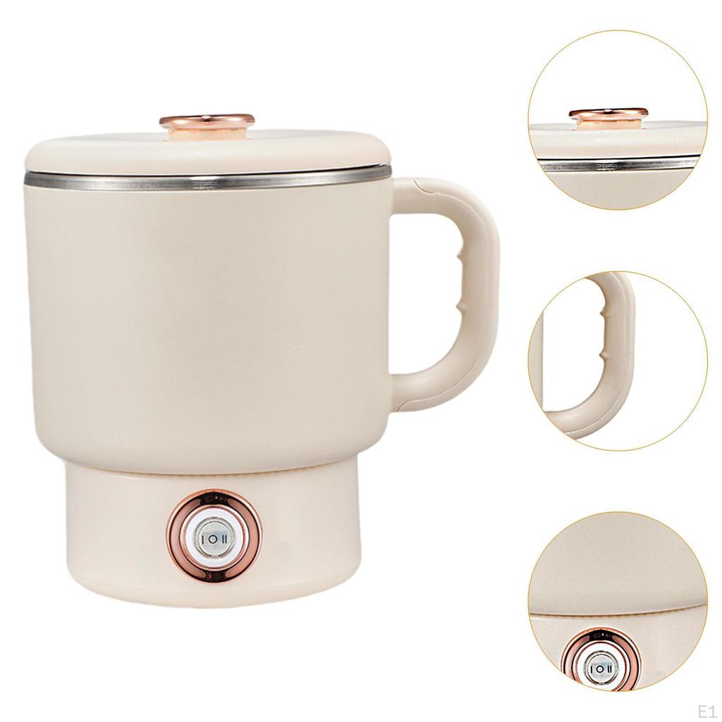 Electric Kettle Tea 1 L Portable Auto Shut Off Folding Home for Indoor Travel Camping Sports