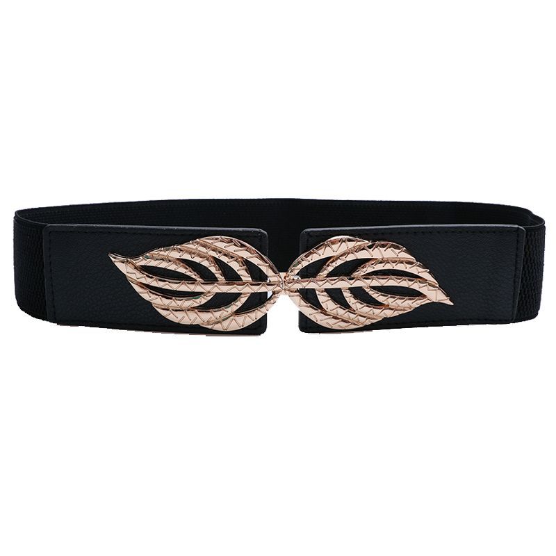 Pu Black Versatile Waist Sash For Women Complementing Any Seasonal Fashion Choices