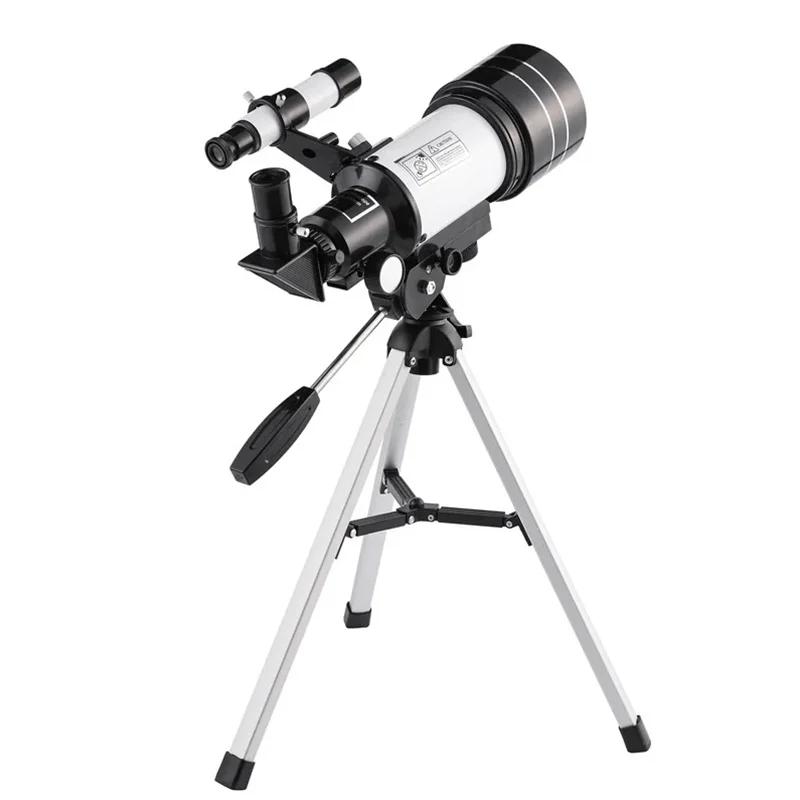 Telescop astronomic cu Finderscope Ochelari de vedere pentru exterior HD de mare putere pentru observarea lunii pentru copii