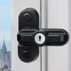 With Key Security Restrictor Lock Zinc Alloy Safety Locks Lock Buckle T-Lock  Home Security