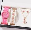 Popular Women'S Watch Fashionable Personality Simple Watch Butterfly Digital Belt Watch Women'S Suit Bracelet Watch