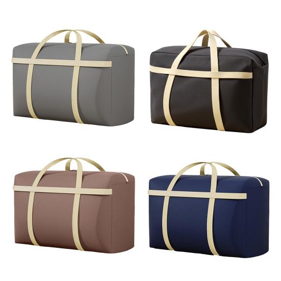 Quilt Storage Bag with Easy Zipper Closure Strong Handles Reinforced Tear-Resistant Design Waterproof Moving Storage Bag