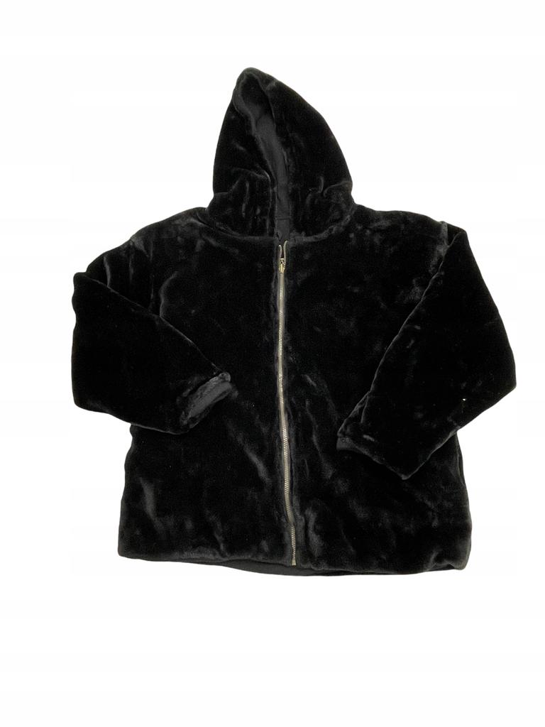 Czarna ocieplana dwustronna kurtka męska PRO XL - Used